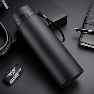 portable stainless steel intelligent thermos cup with adjustable logo