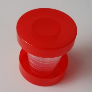 Supplier Screen Printing Plastic Collapsible Water Bottle