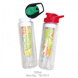 China New Product Dog Water Bottle - Wholesale Recycled Water Bottle Fruit Infuser – Jupeng