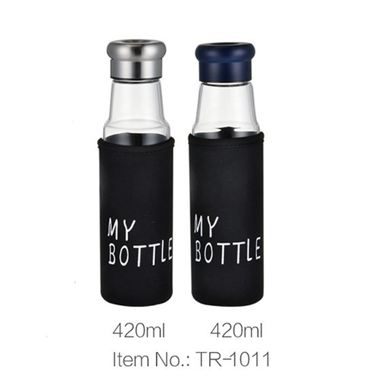 Wholesale Travel Coffee Voss Glass Water Bottle1