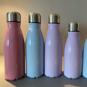 Fixed Competitive Price Glass Bottle Water - 500ml aluminum coke bottle can customize logo aluminum sports coke bottle sports kettle – Jupeng