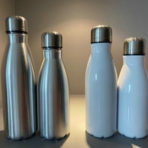 500ml aluminum coke bottle can customize logo aluminum sports coke bottle sports kettle