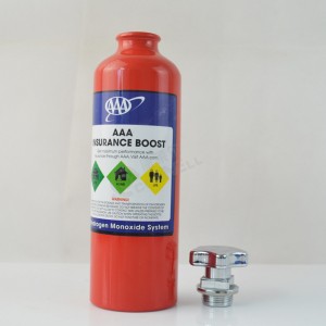 The manufacturer directly sells new aluminum sports bottle fire extinguisher shape outdoor promotional gifts customized