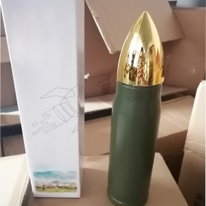 China Labeling Bullet Thermos Bottle