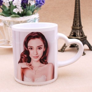 Wholesale Discount Not Pour Cup - promotional business white Cup Ceramic – Jupeng