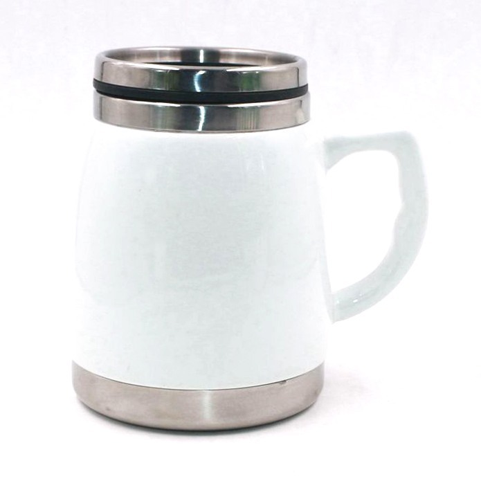 Preminum Cylinder Ceramic Coffee Cup Featured Image