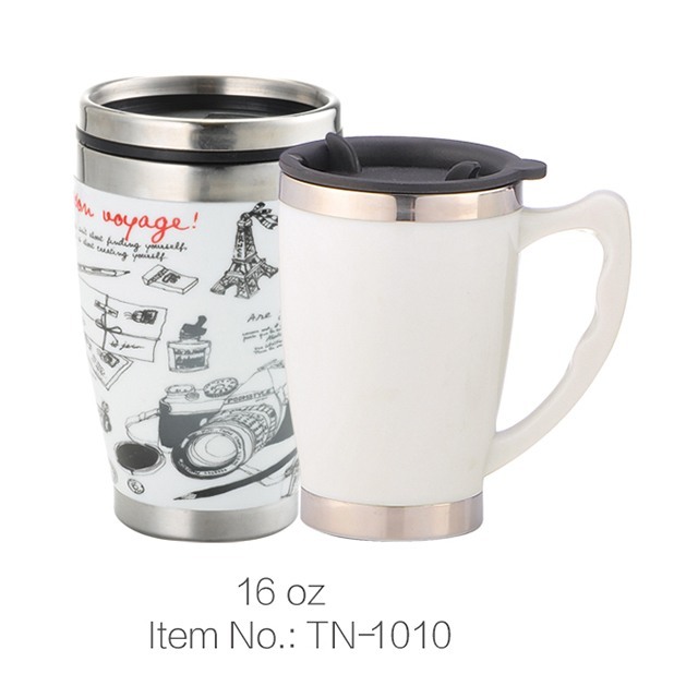 Bottom price Plastic Tumbler Cup - Bulk Purchase Custom Ceramic Coffee Cup – Jupeng