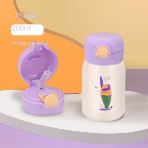 New cartoon children’s 304 stainless steel thermos cup student water cup