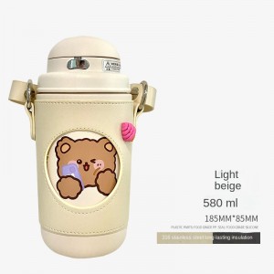 Kids thermos cup child stainless steel water cup
