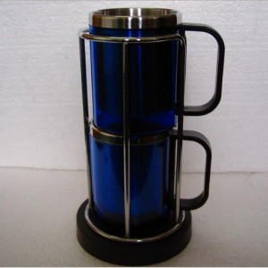 Custom Portables Stainless Steel Coffee Cup Set