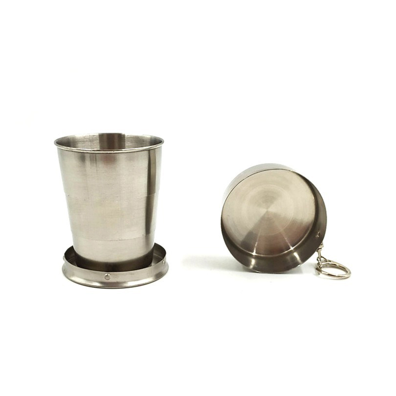 Manufacturer Cold Stainless Steel Drink Foldable Cup Featured Image