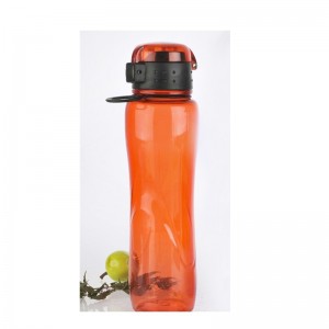 Cute Sport Plastic Drink Bottle With Button Lid