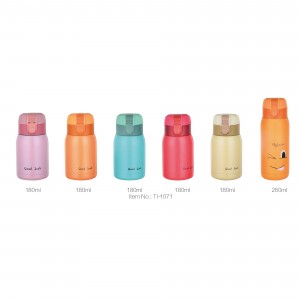 100% Original Factory Colorful Thermos Flask - Manufacturer Fashion Thermos Child – Jupeng