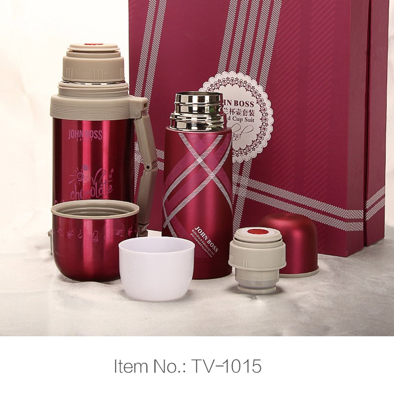 Factory wholesale Travel Set Gift - Chinese thermal flask Gift Set – Jupeng