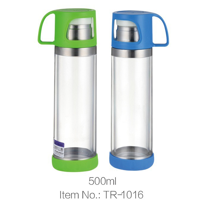 OEM New Outer Plastic inner Glass Water Bottle Featured Image