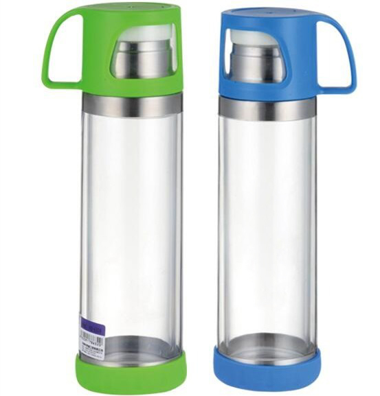 OEM New Outer Plastic inner Glass Water Bottle Featured Image
