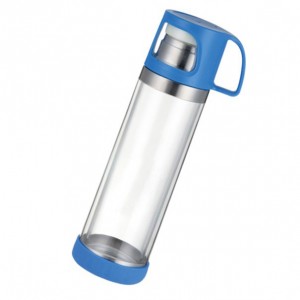 OEM New Outer Plastic inner Glass Water Bottle