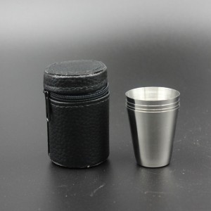 Manufacture Color Changing Steel Hip Flask