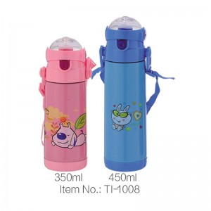 Chinese wholesale Vacuum Flask Water Bottle - Private Label Print Logo On Kids Bottle – Jupeng