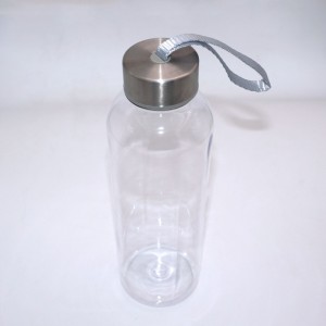 Labeling Cylinder Transparent Plastic Water Bottle