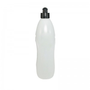 Customize Wholesale 750ml Colored Clear Water Bottle