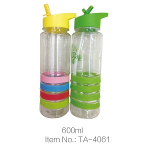 Customized Label Printing Sport Plastic Water Bottle