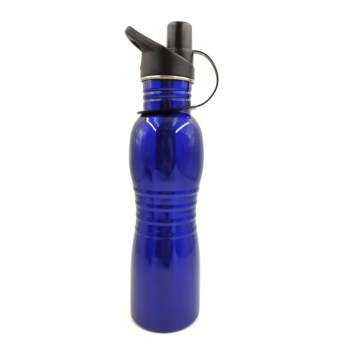 Customize Colored Blue Unique Drink Bottle Sport Featured Image