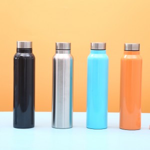 New multicolor coke bottle single layer stainless steel thermos cup outdoor sports kettle creative water cup for men and women