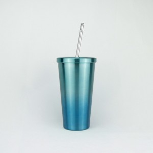 Customized Label Wholesales straw Mug