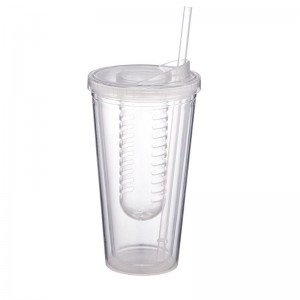 Logo Printed Drinks Professional straw Cup
