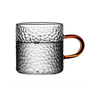 Custom Logo new glass Tea Cup Set