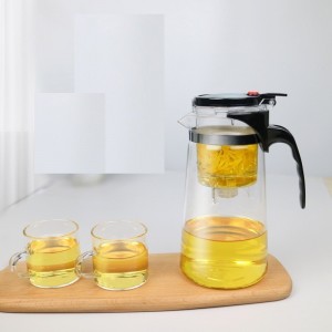 Promotional Cute glass Tea Set Cup