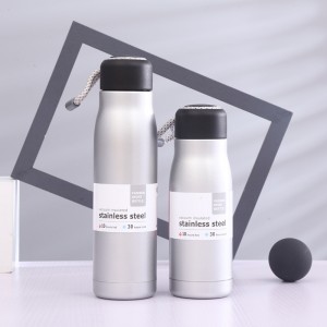 Cross border foreign trade portable water cup portable outdoor vehicle Knight thermos cup stainless steel vacuum gift cup wholesale