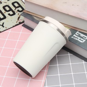 Creative stainless steel coffee cup outdoor portable car thermos cup business gift water cup directly provided by the manufacturer
