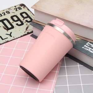 Creative stainless steel coffee cup outdoor portable car thermos cup business gift water cup directly provided by the manufacturer