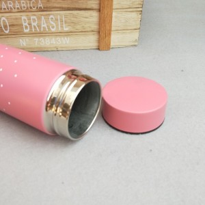Labeling Small straight body cup Stainless Steel Thermal Flask