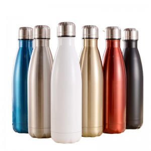 Cola Shape Vacuum Water Bottle