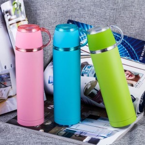 Custom Printed water Thermos Flask Cup