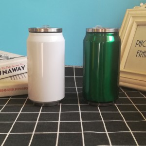 Labeling Colored cola Flask Thermos