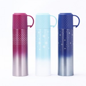 Factory wholesale Steel Thermos - Logo Fashion Thermal Flask Bottle – Jupeng