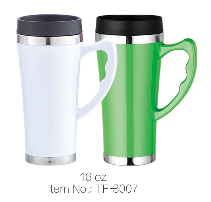 Lowest Price for Wheat Straw Water Bottle - Customized Label Cutes Stainless Steel Camping Mug – Jupeng
