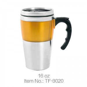 Manufacturer For Customized Label Double Wall Mug