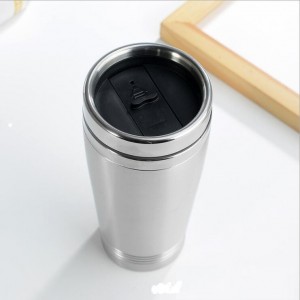 100% Original Plastic Juice Cup - Yongkang Logo Printed Stainless Steel Mug – Jupeng