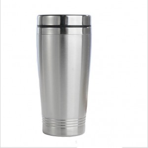 100% Original Plastic Juice Cup - Yongkang Logo Printed Stainless Steel Mug – Jupeng