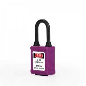 Dust-proof non-conductive lockout padlocks