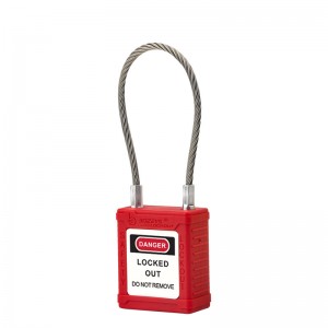 Compact Cable Safety Padlocks