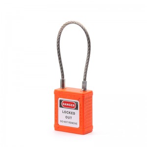 I-Compact Cable Padlocks ye-Industrial lockout-tagout