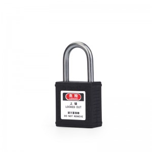 Industrial safety padlock