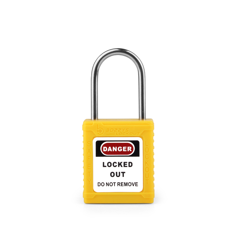 4*38MM stainless steel Shackle safety lockout-tagout padlocks