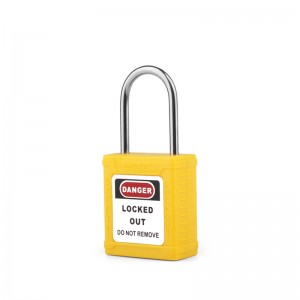 4*38MM hindi kinakalawang na asero Shackle safety lockout-tagout padlocks
